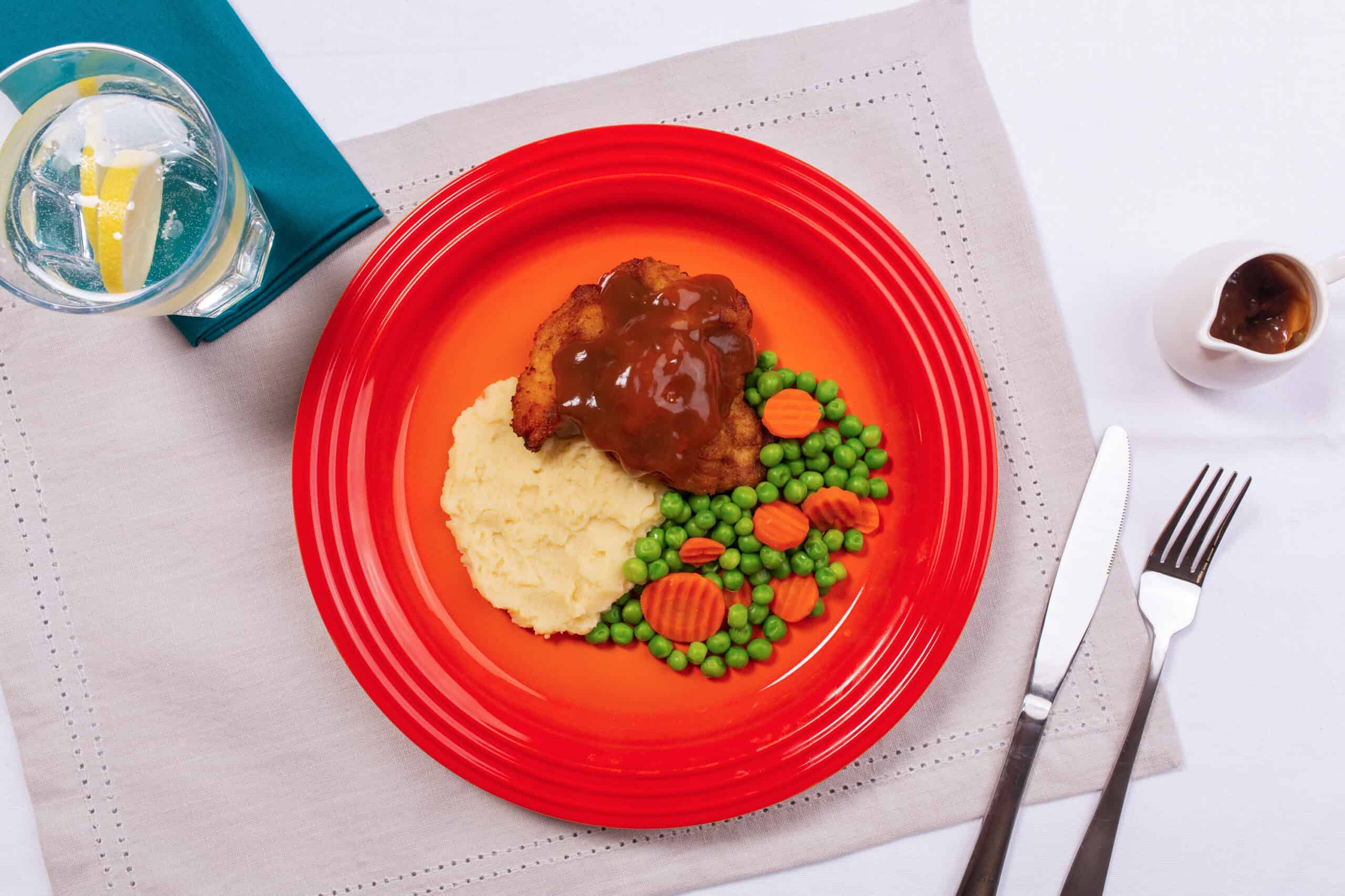 151. classic chicken schnitzel