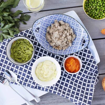 Roast Lamb & Rosemary Gravy Puree