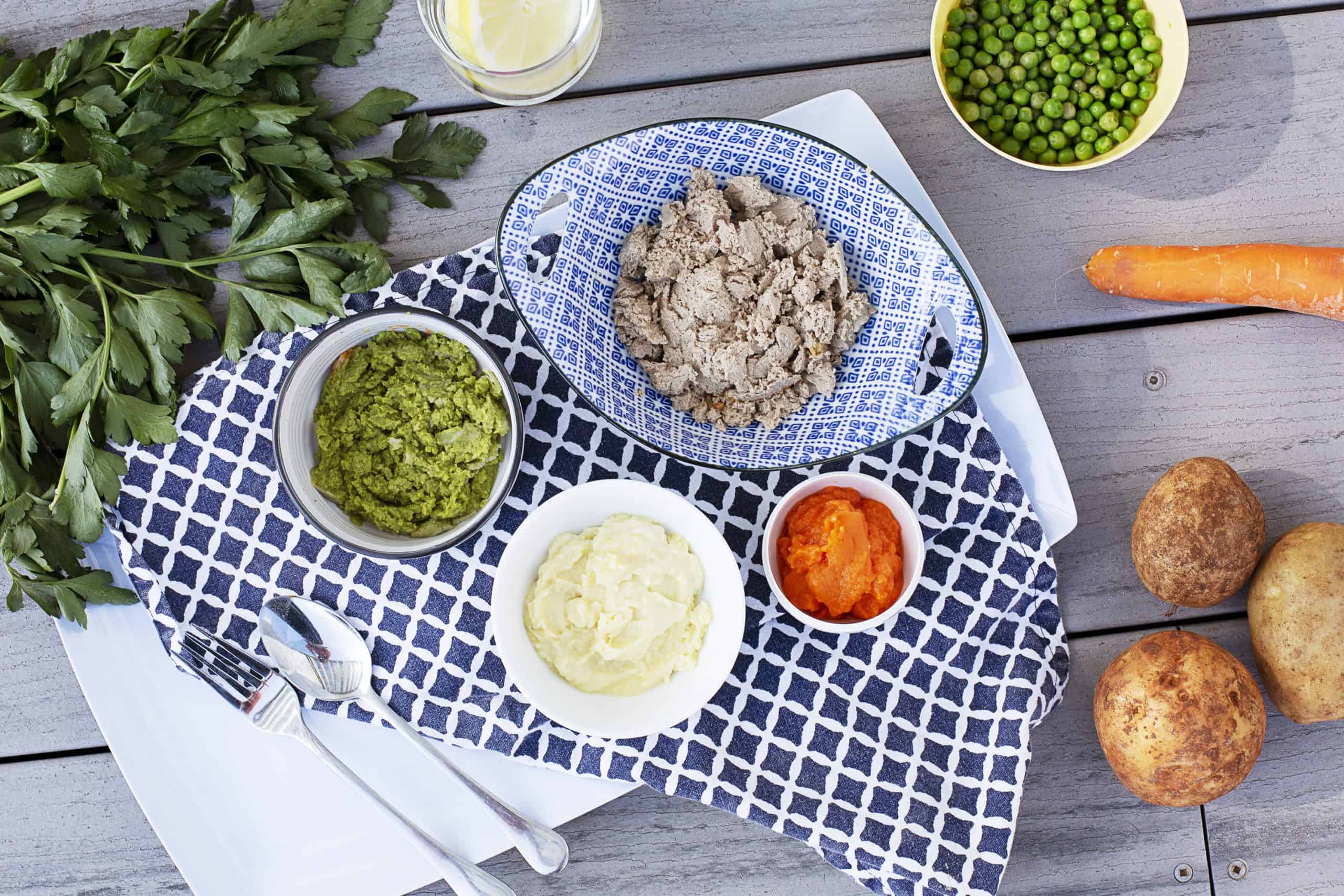 Roast Lamb & Rosemary Gravy Puree