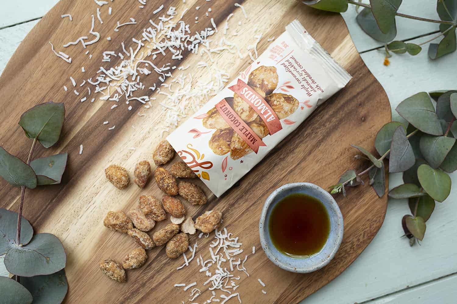 506. maple coconut almonds