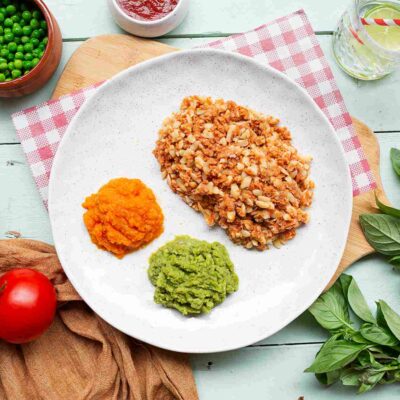 5003. beef bolognaise & pasta minced & moist (level 5)