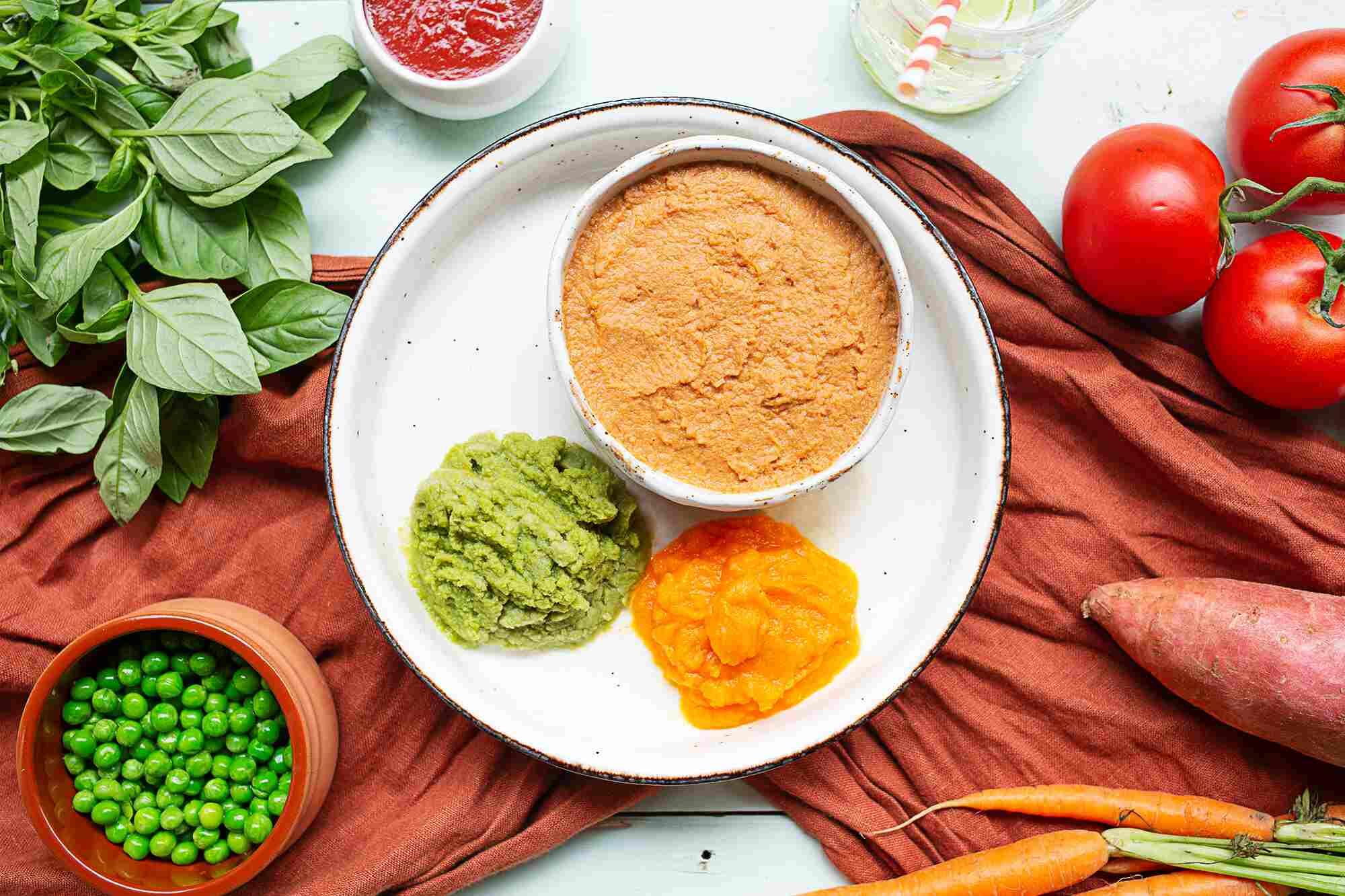 5004. beef bolognaise & pasta pureed (level 4)