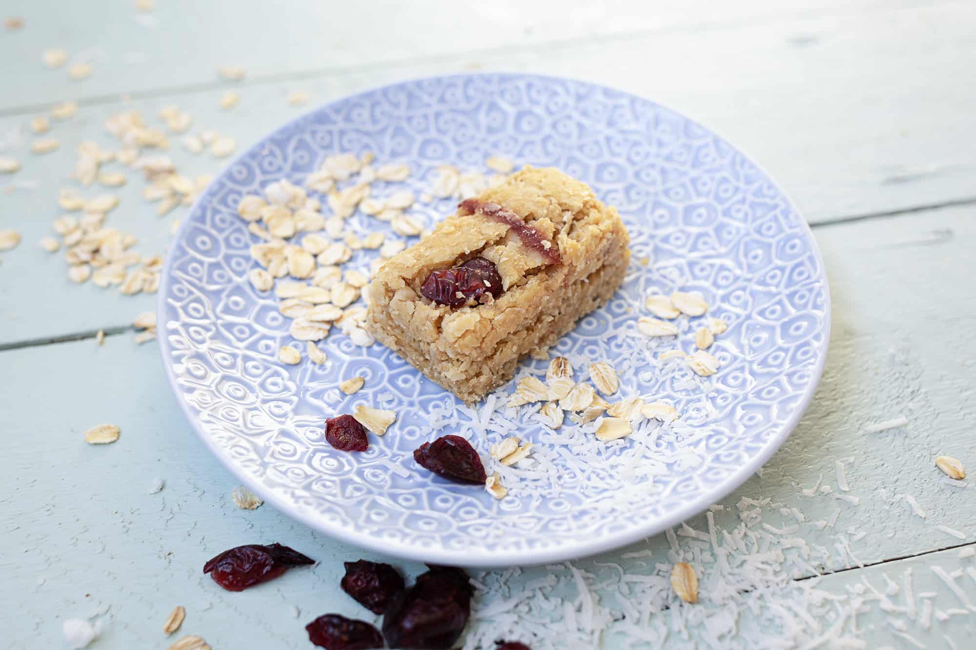 455. coconut & cranberry oat bite