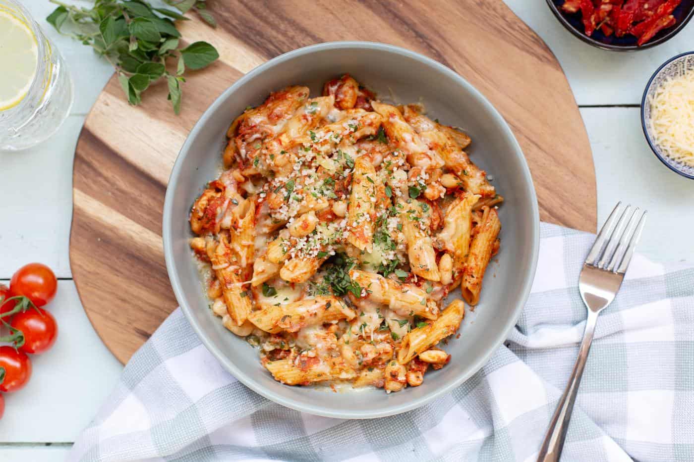 1097.-Mediterranean-Veggie-Pasta