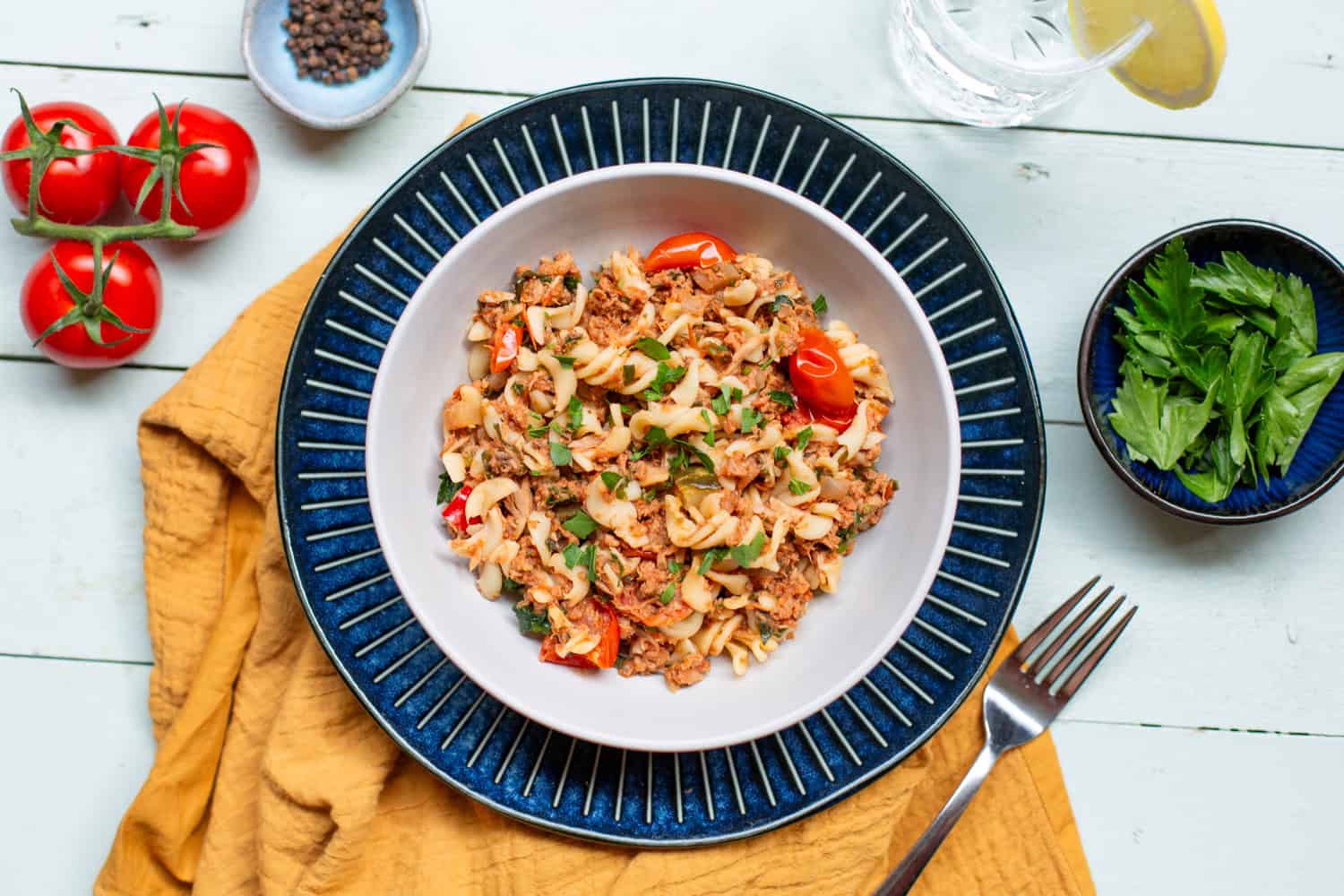 1106. italian tuna pasta