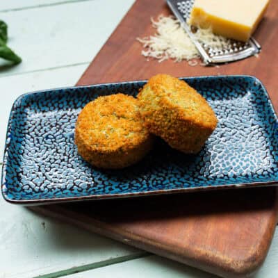 724. italian cheesy rice balls