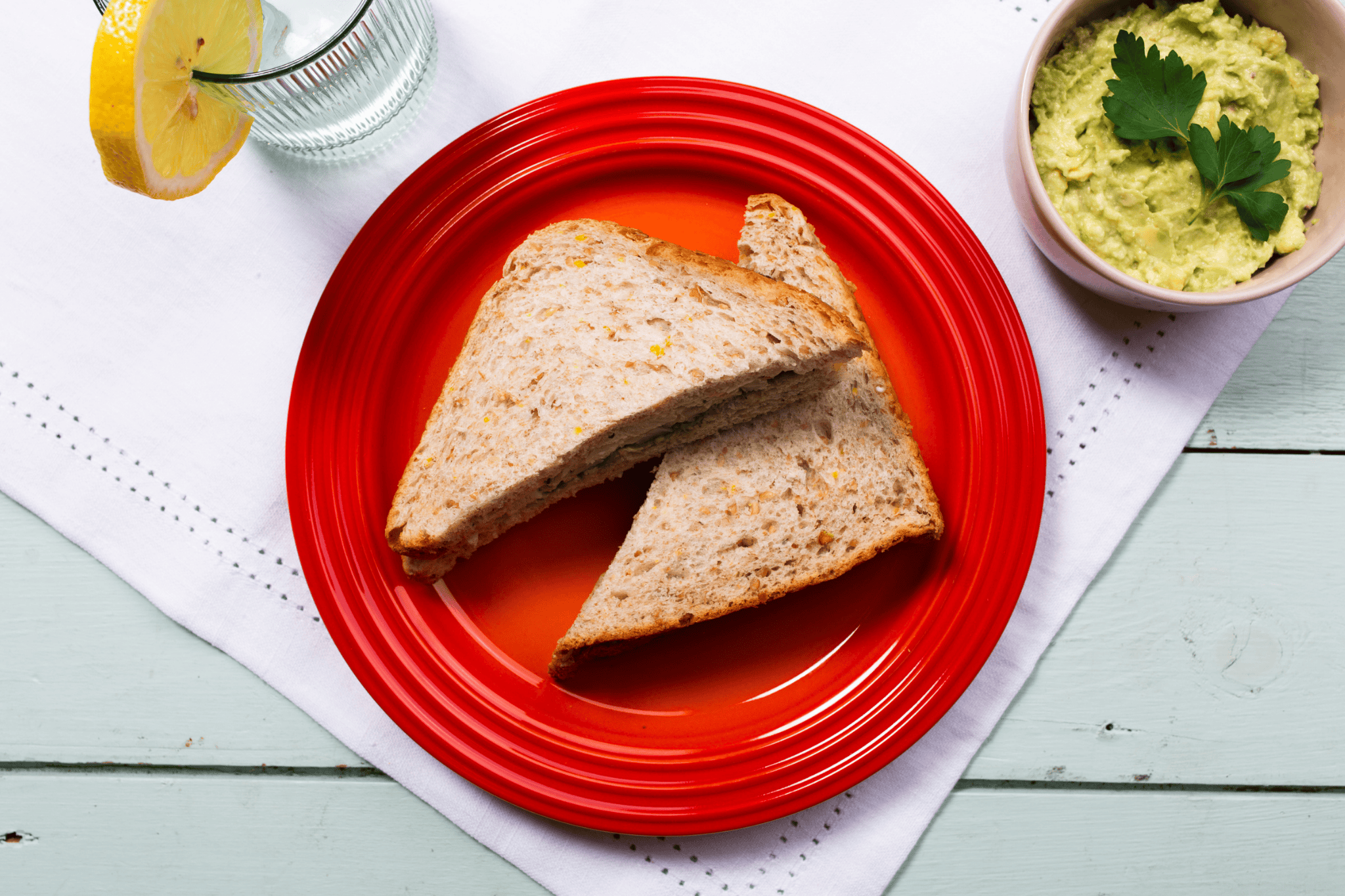 512. roast chicken and avocado sandwich